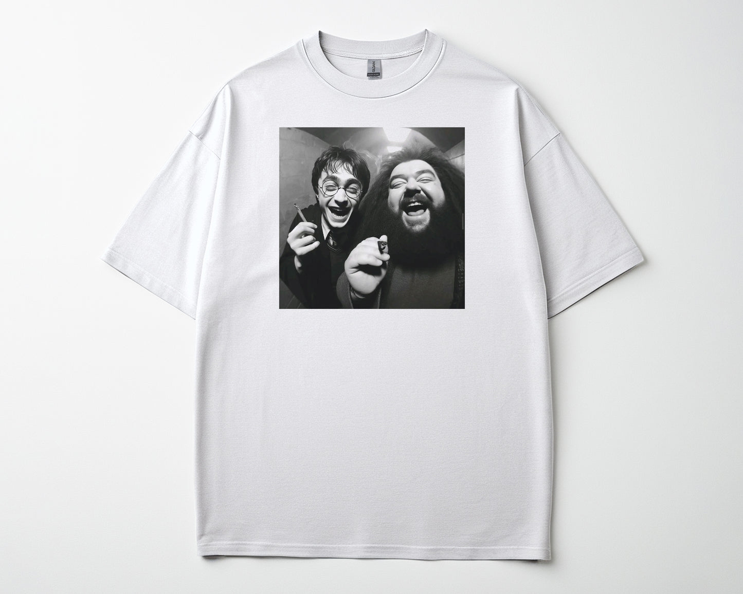 Harry & Hagrid Laughing T-Shirt Unisex