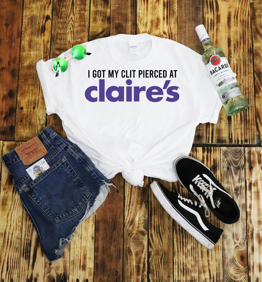 Clit Pierced Claire's T-Shirt