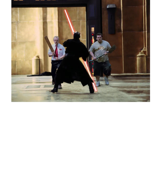 Shaun Of The Dead Darth Maul T-Shirt Unisex